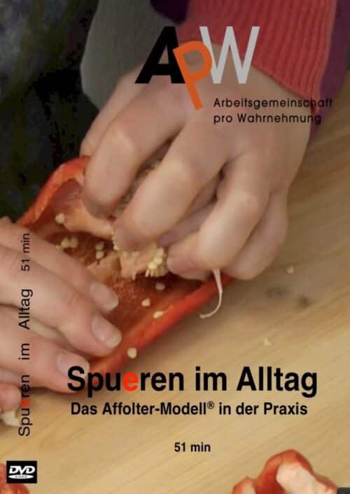 DVD Vorderseite Spueren im Alltag das Affolter-Modell in der Praxis