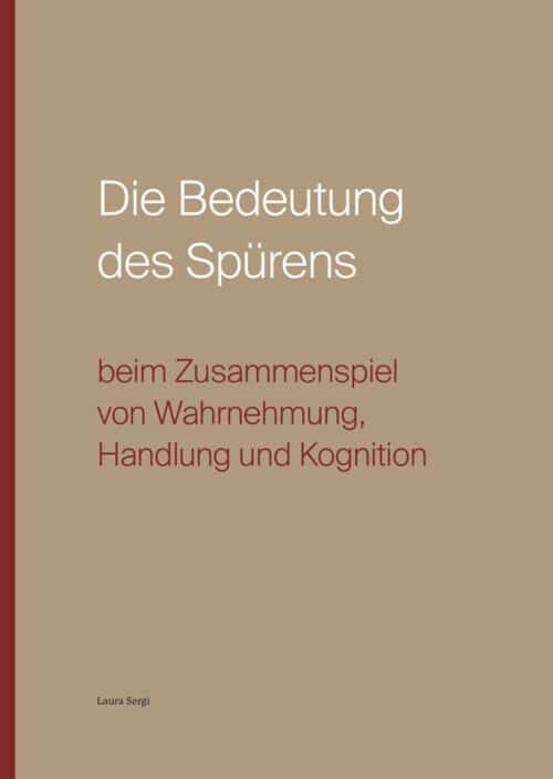 Bedeutung des Spürens Cover