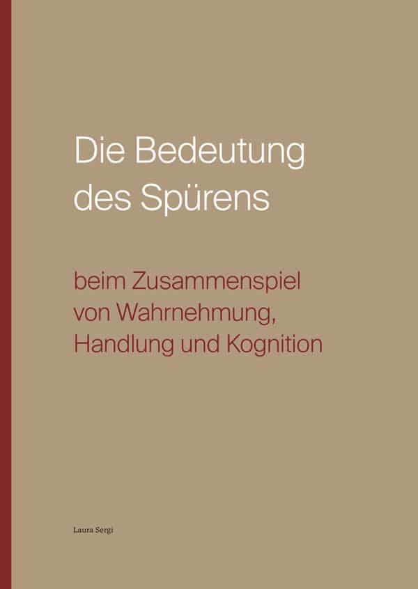 Bedeutung des Spürens Cover